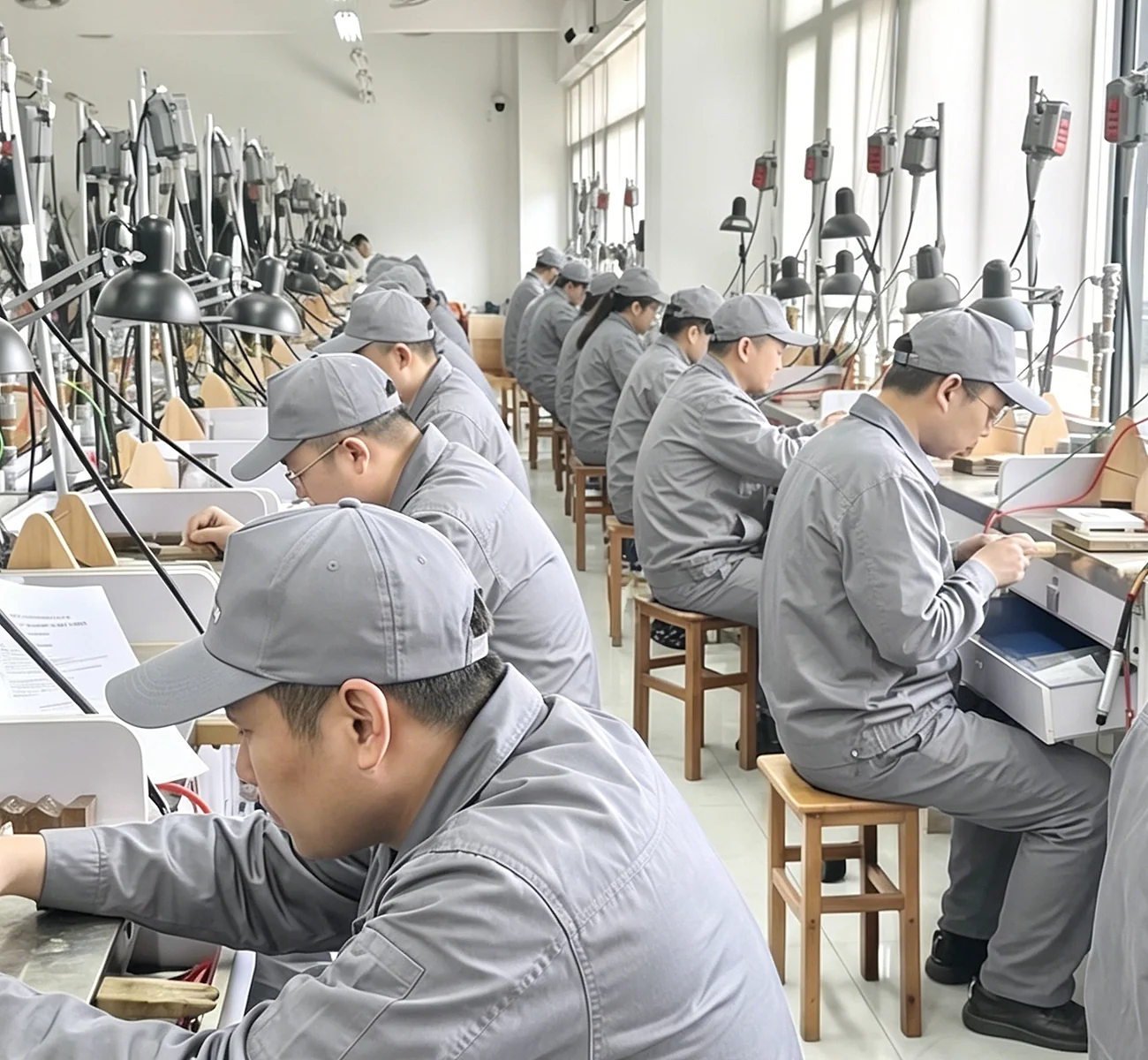 SILVER AGE factory floor
