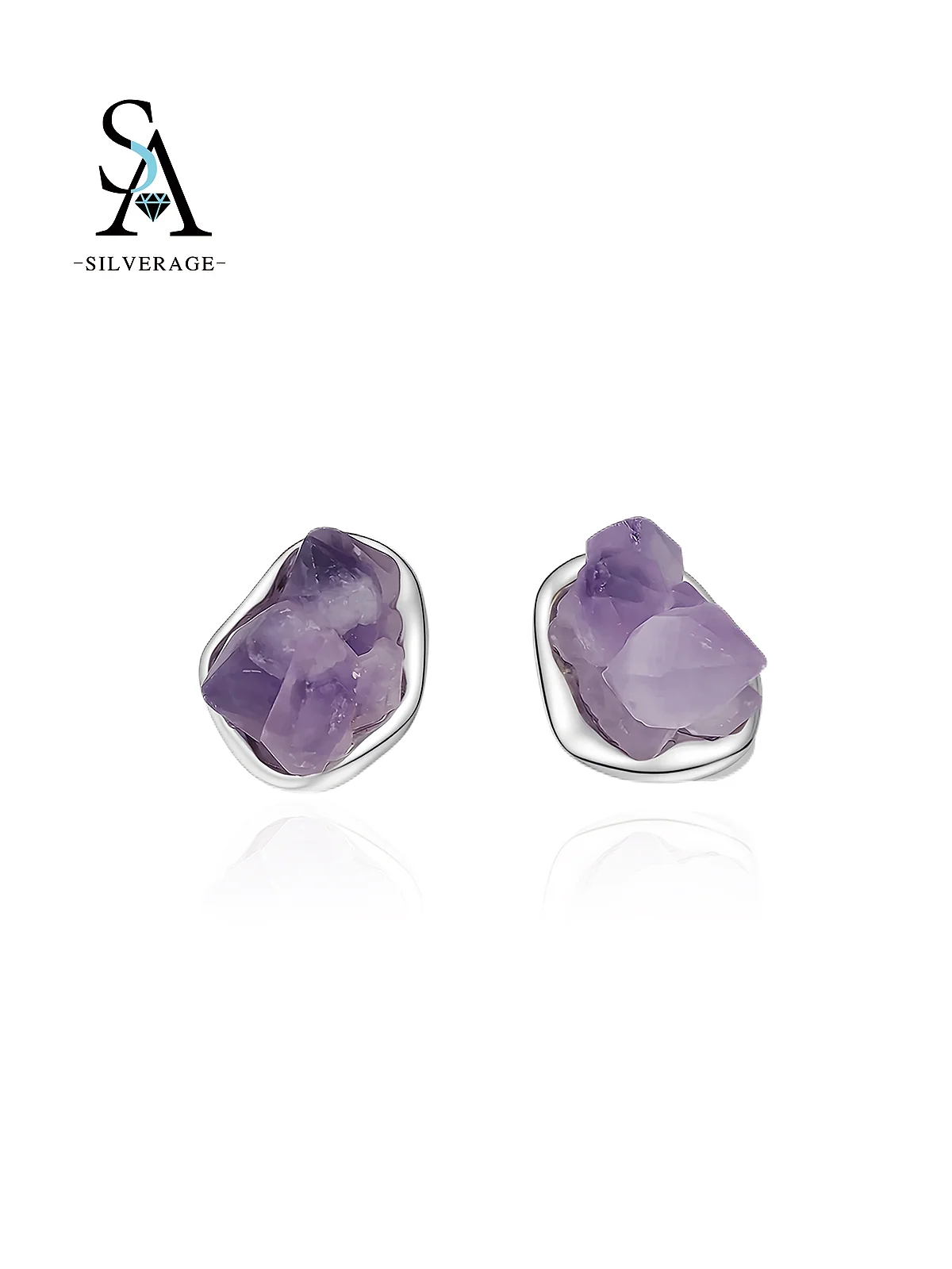 Vintage Irregular Raw Amethyst