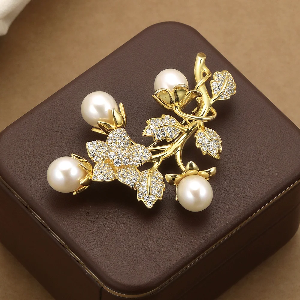Elegant Flower & Leaf - 3