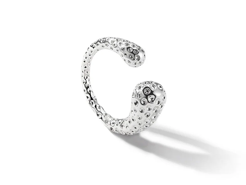 Silver Crystal Snake Open