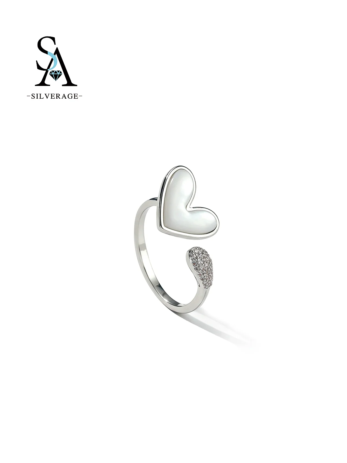 Silver Heart Shape
