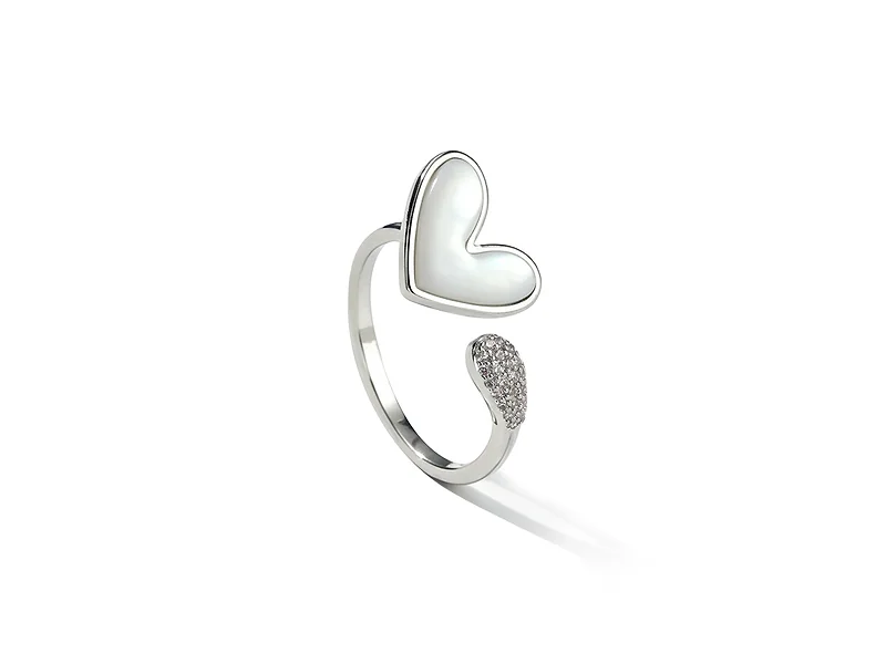 Silver Heart Shape