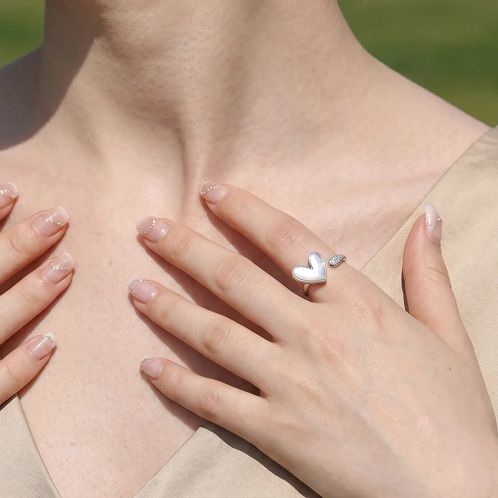 Silver Heart Shape - 2