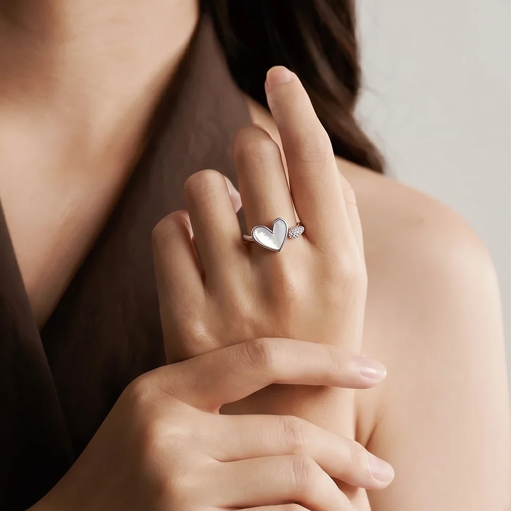 Silver Heart Shape - 3