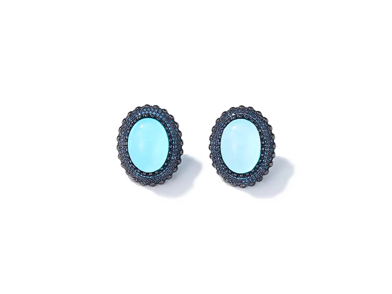 Deep Sea Blue Cabochon