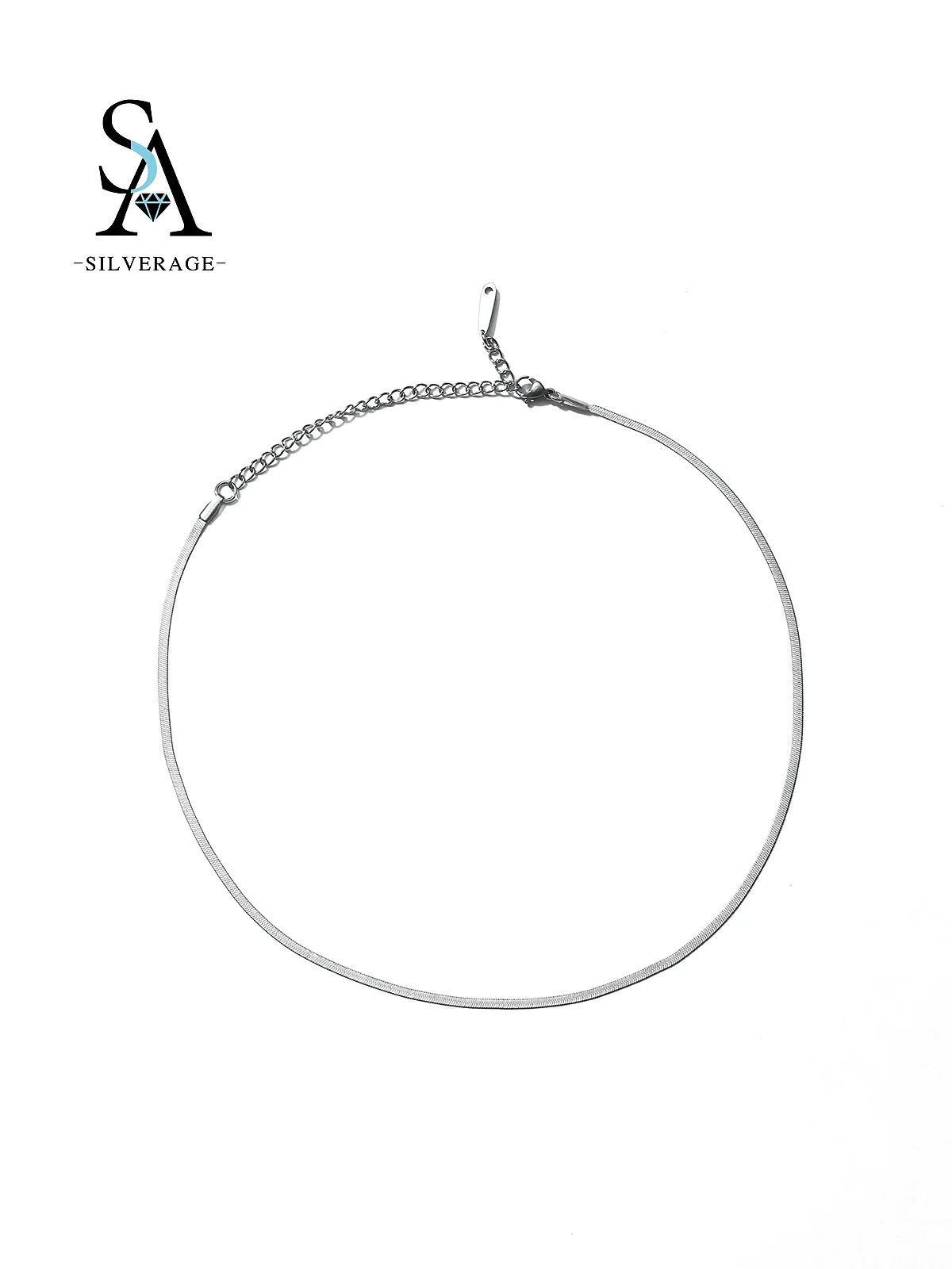 Cadena serpiente hoja