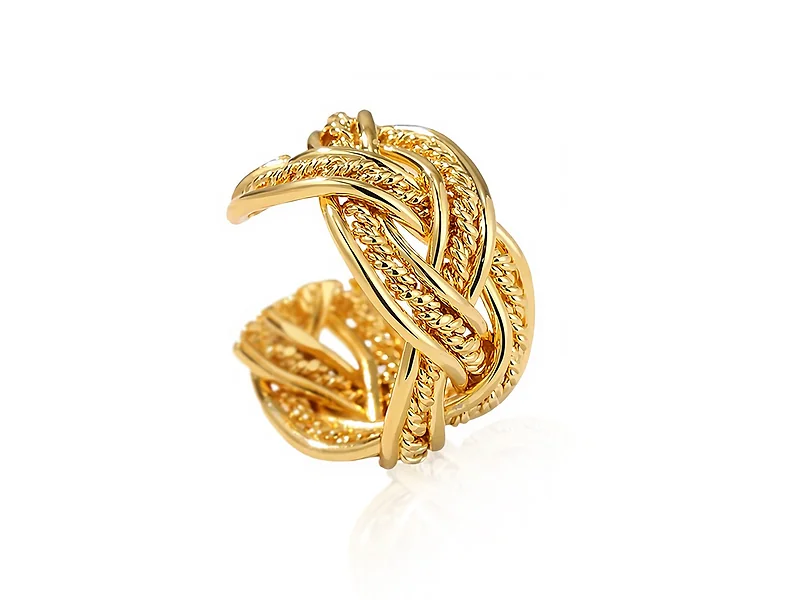 Vintage Braided Openwork Cuff
