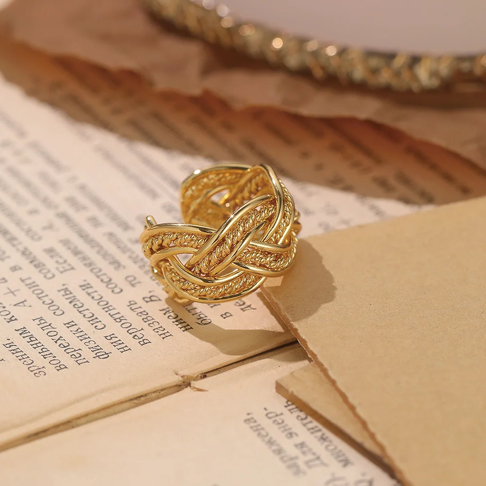 Vintage Braided Openwork Cuff - 2