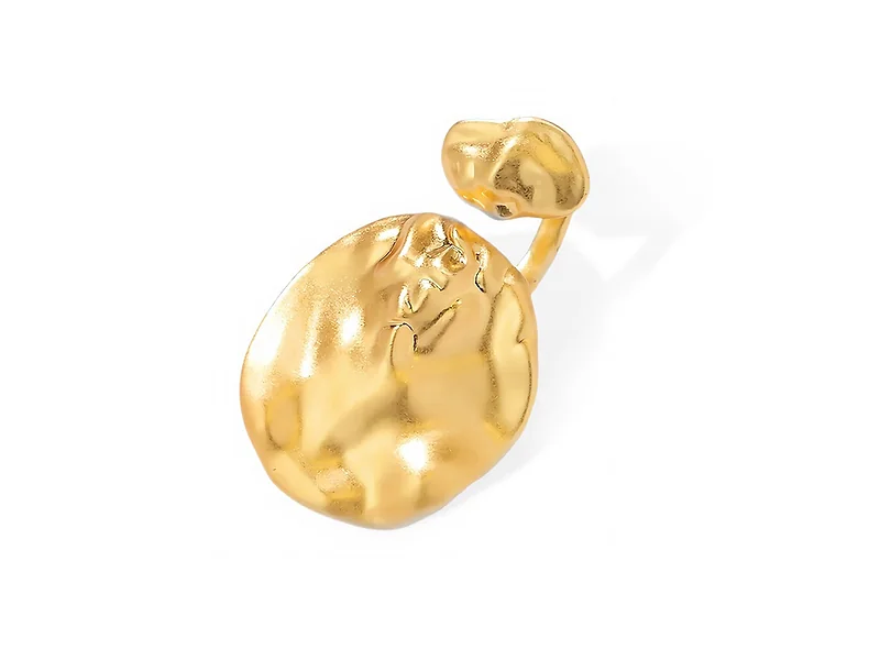 Irregular Molten Gold