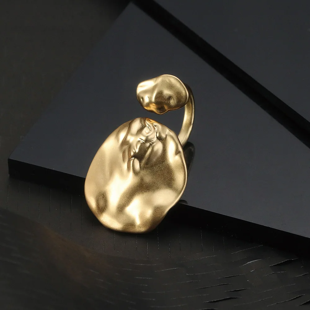 Irregular Molten Gold - 2
