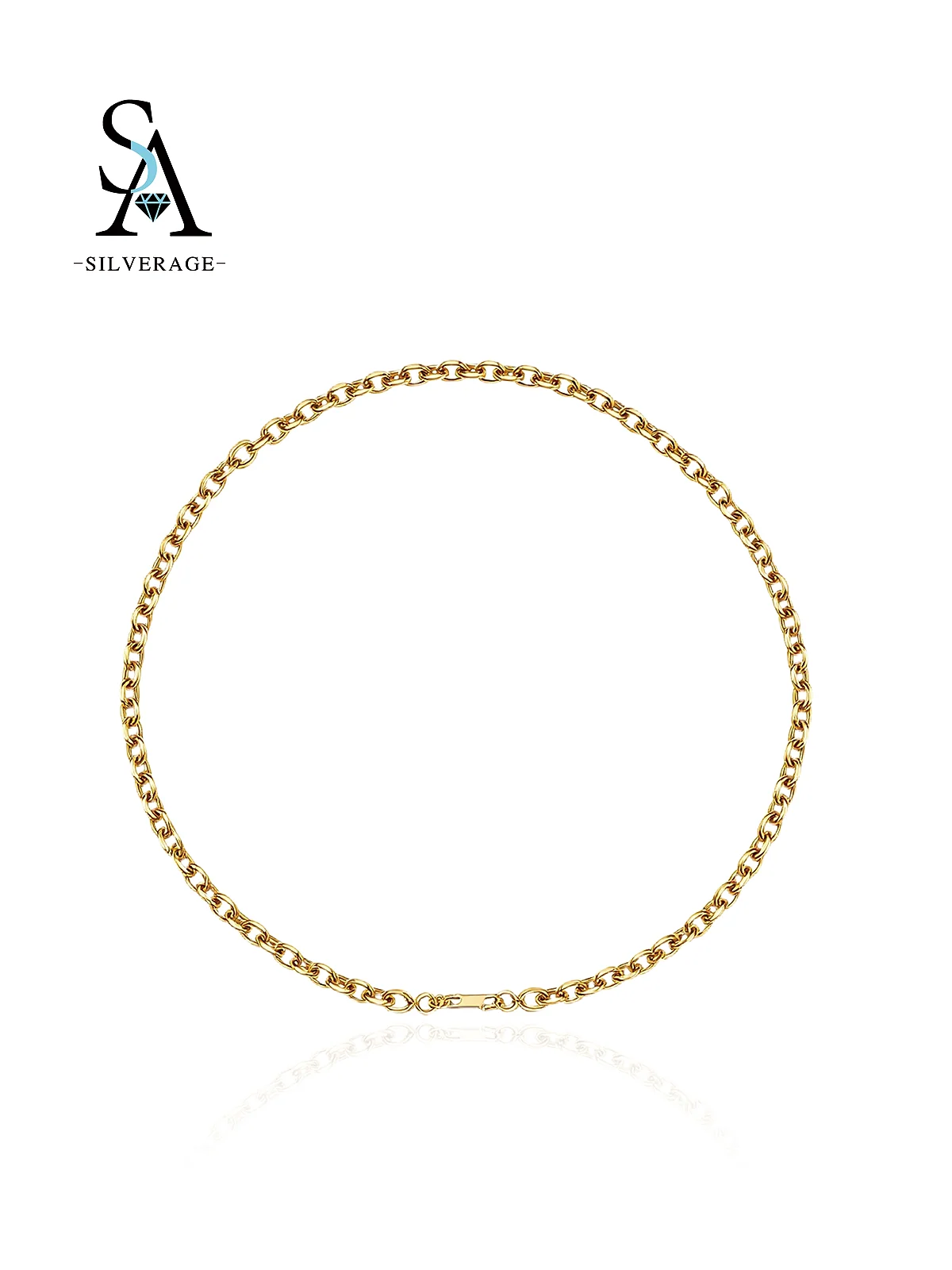 Gold Plated Figaro Chain