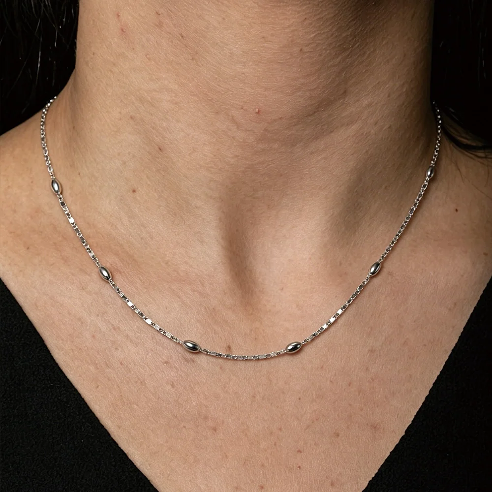 Silver Satellite Chain - 3