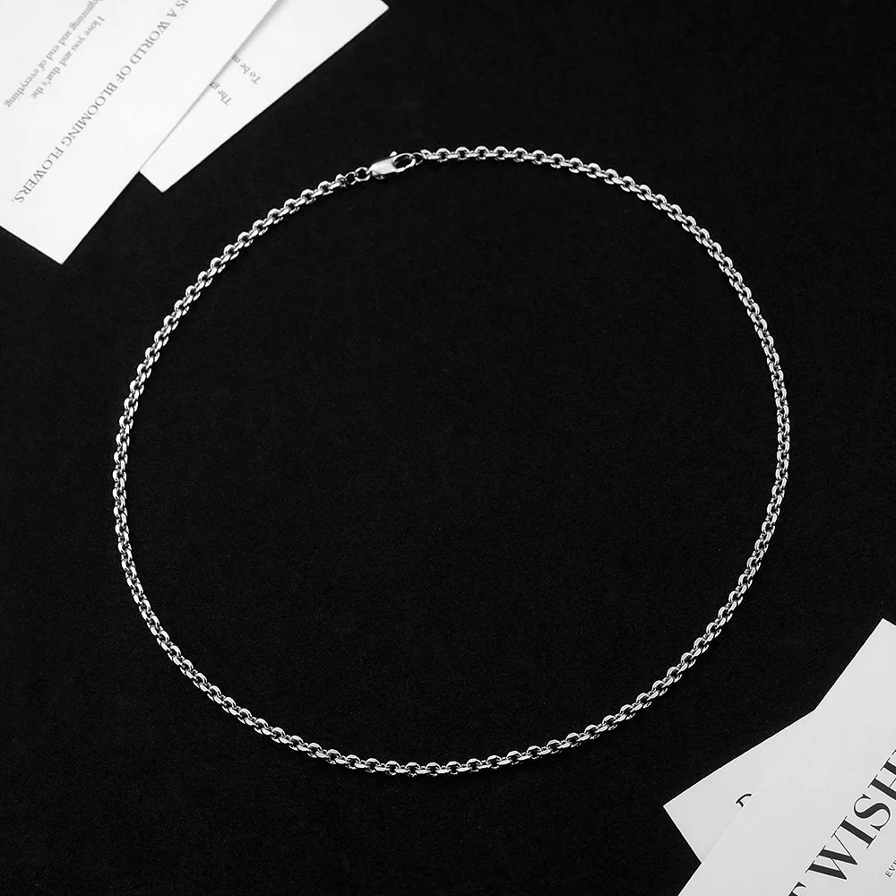 Cadena de plata trenzada - 2