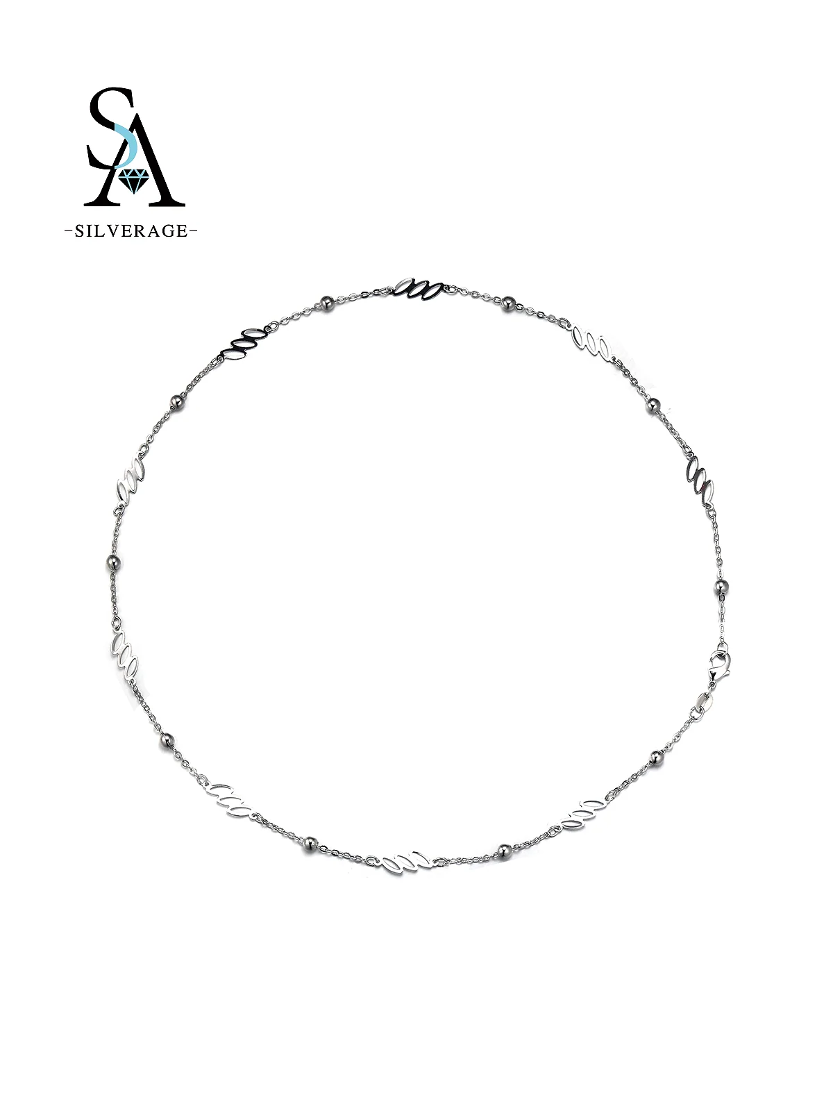 Minimalist Silver Link