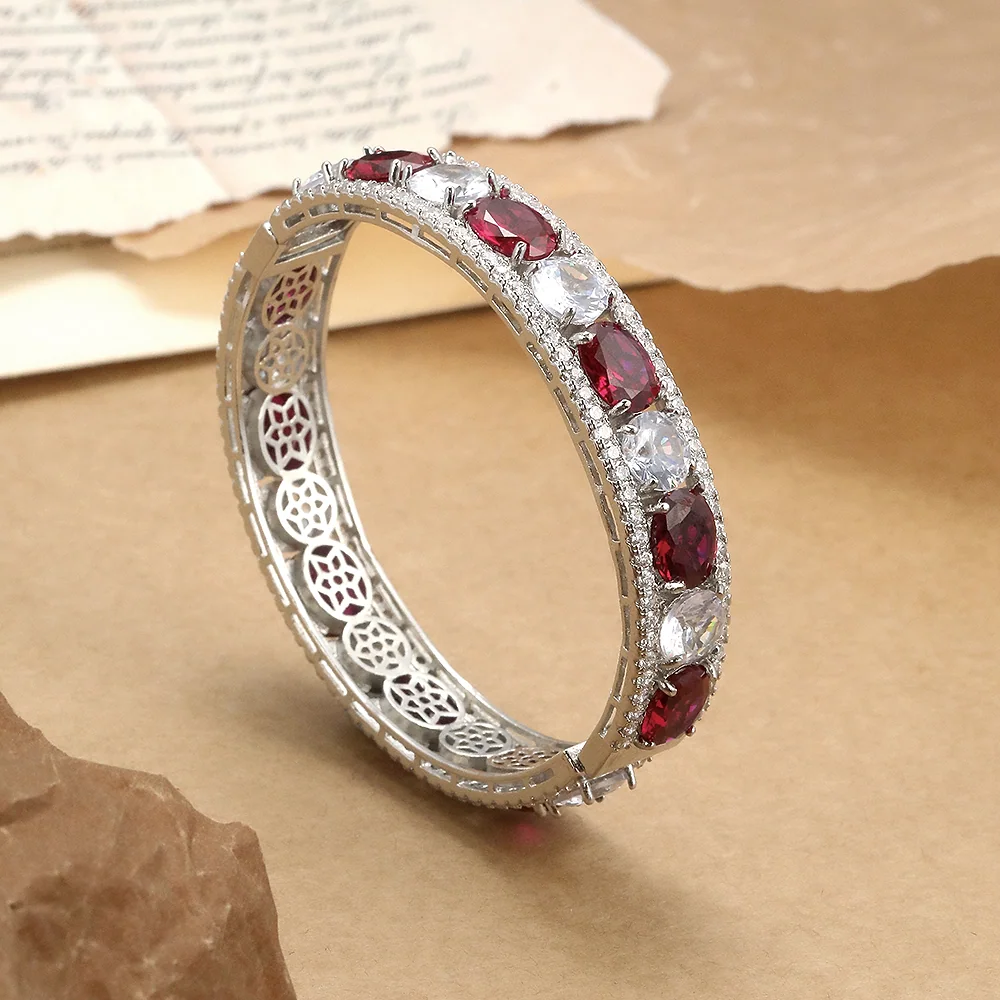Ruby & Diamond Alternating - 2